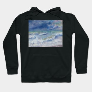 Seascape by Auguste Renoir Hoodie